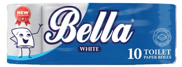 Bella White Tissue Paper 2 Ply 4 Rolls